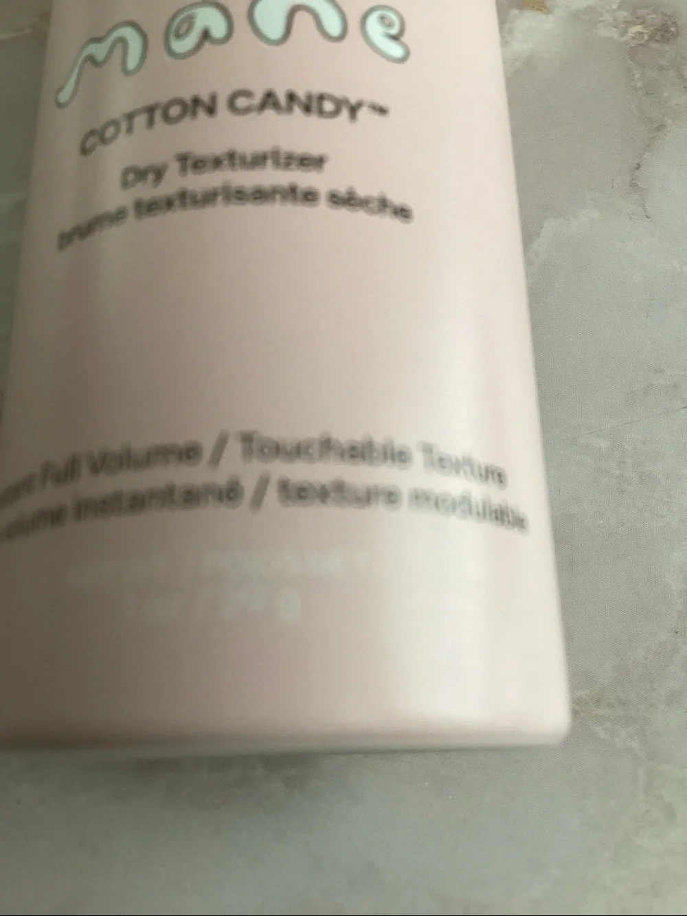 mane cotton candy texture spray